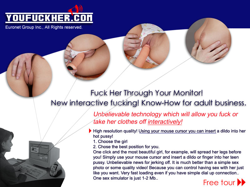 Fuck here through your monitor! News!